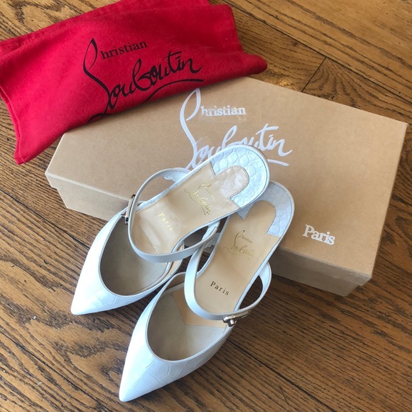 Christian Louboutin Shoes - Christian Louboutin choc Lock Flat Calf